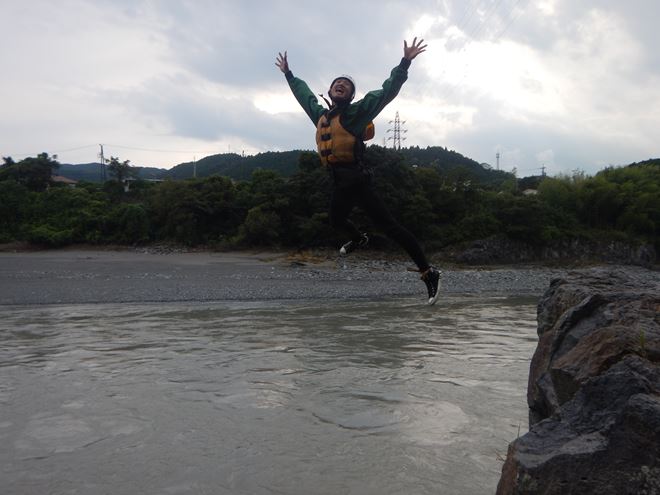 ジャンプ　飛込み　富士川