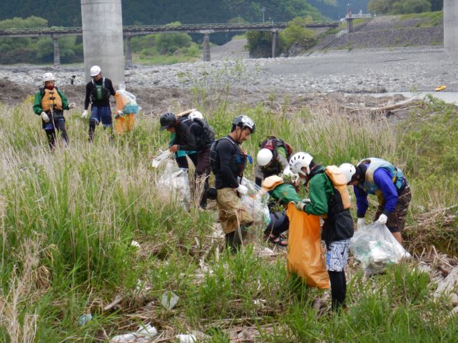 富士川　清掃　ボランティア