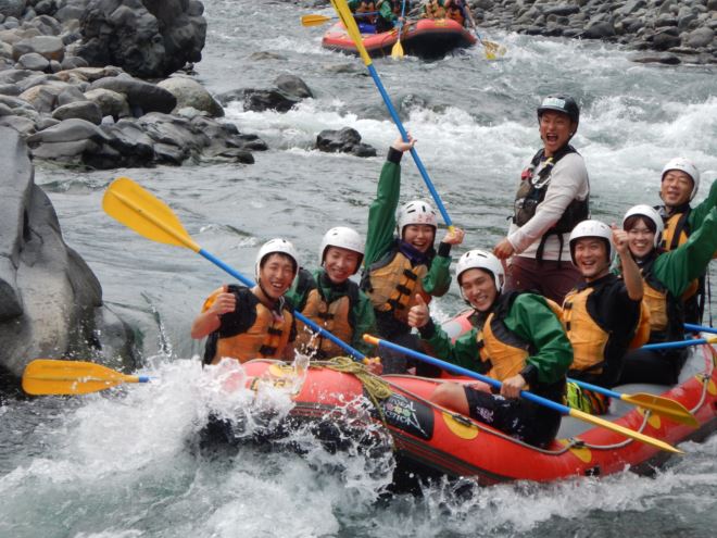 静岡 ラフティング ツアー