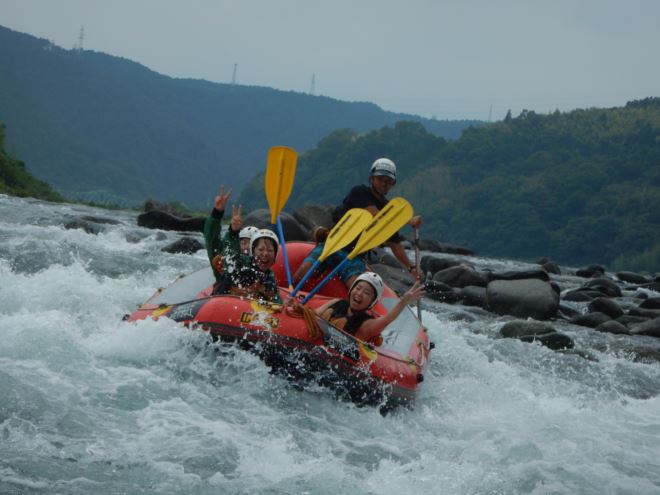 静岡 アウトドア ラフティング